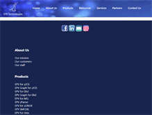Tablet Screenshot of epvtech.com